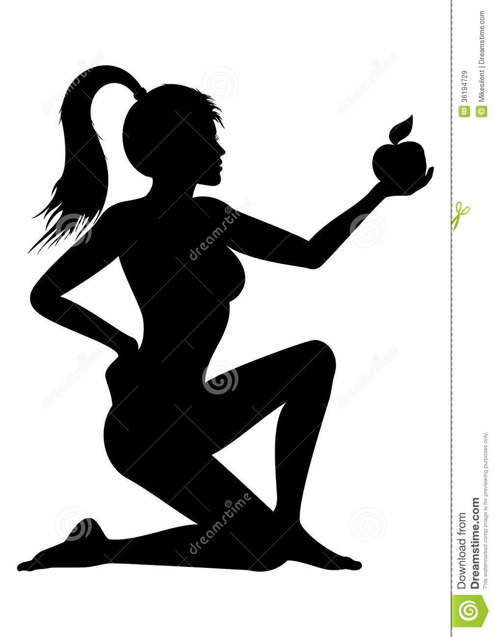 Silhouette Of Women Holding Hands Silhouette Girl With Apple