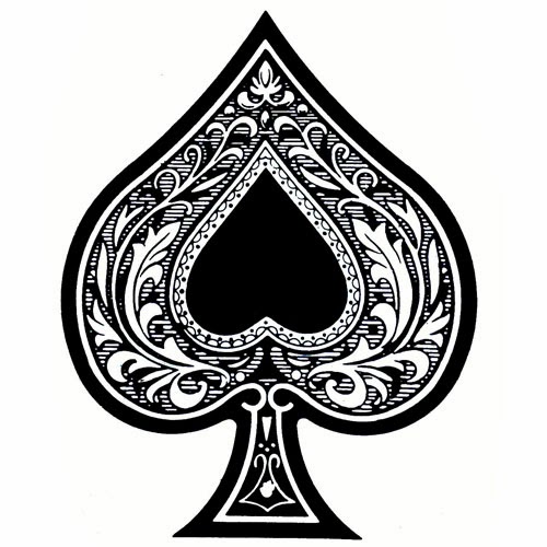 Ace Of Spades Tattoo Designs Clipart   Free Clip Art Images