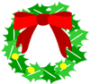 Christmas Clip Art Holiday Borders   Xmas Graphics