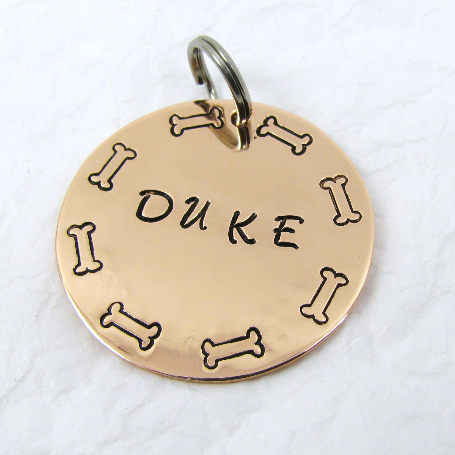 Dog Collar Tag Clip Art Copper Dog Collar Tag Dog Name