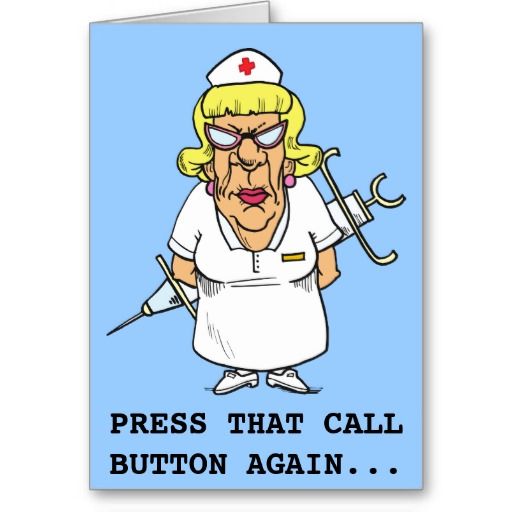 Happy Nurse Day Clip Art   Angry Nurse Tired Of Patient Pressing Call    