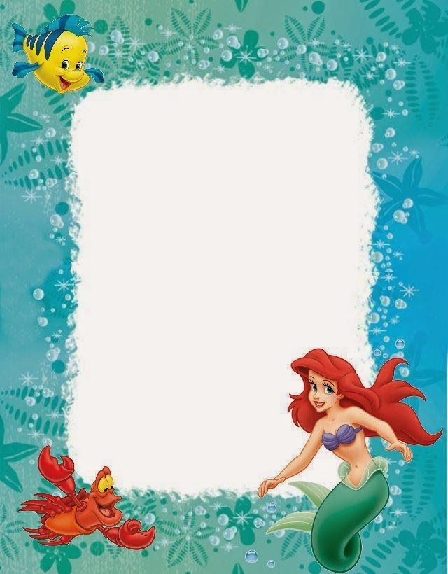 Little Mermaid Free Printables    Is It For Parties  Is It Free  Is It