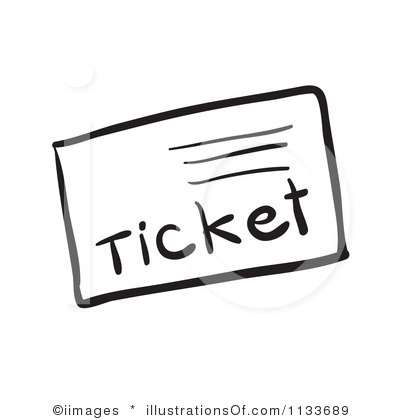 Movie Ticket Clipart Black And White   Clipart Panda   Free Clipart