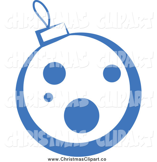 Of A Blue Christmas Bauble Ornament Christmas Clip Art Prawny