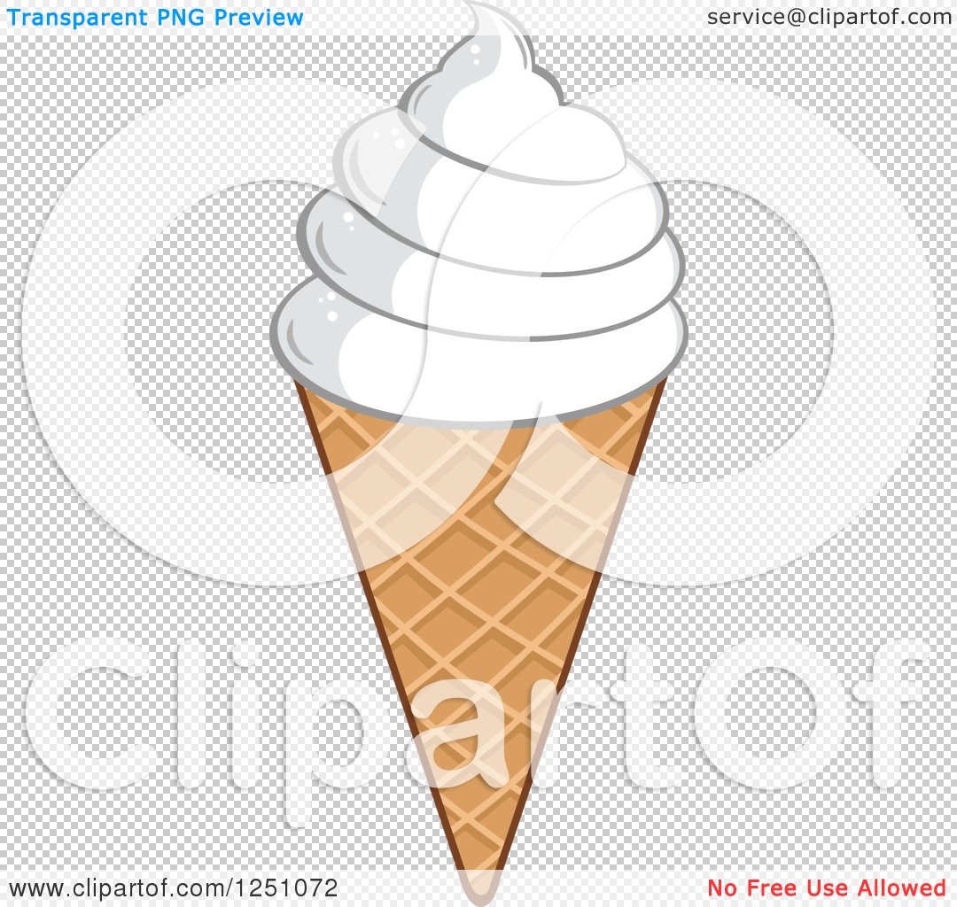 Png File Has A Vanilla Frozen Yogurt Clip Art