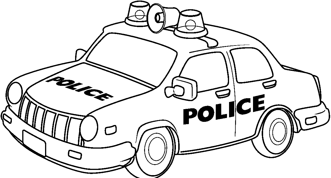 Police Car Coloring Pages Police Car Coloring Pages Printable   Kids