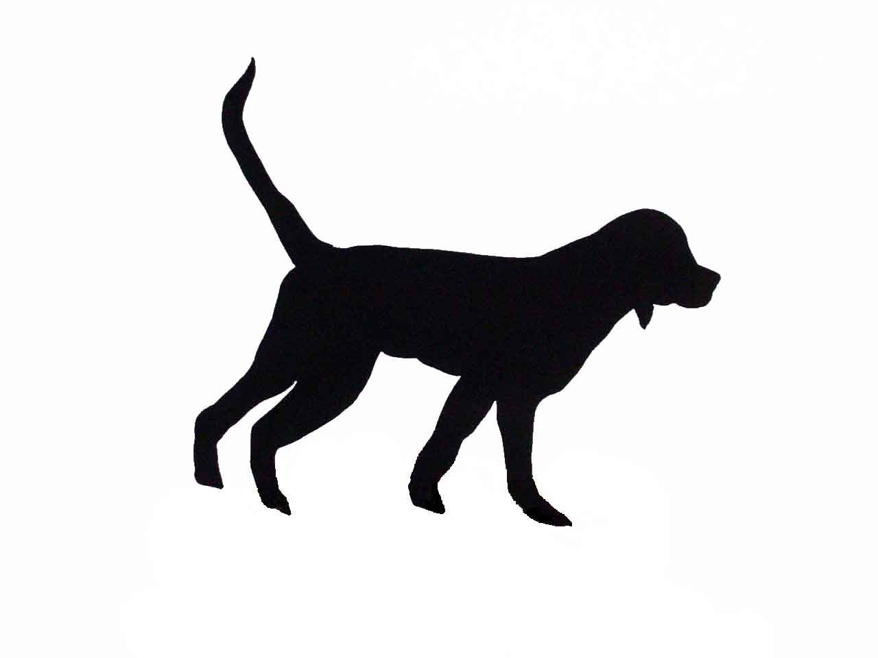 Sitting Dog Silhouette Clipart   Cliparthut   Free Clipart