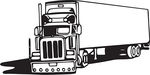 18 Wheeler Vector Clipart And Illustrations