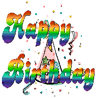 Animated Happy Birthday Animation