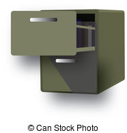 Cabinet Clipart Vector Graphics  271 Storage Cabinet Eps Clip Art