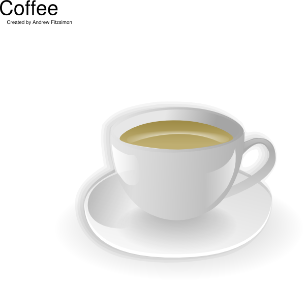 Cup Of Coffee Clip Art At Clker Com   Vector Clip Art Online Royalty    