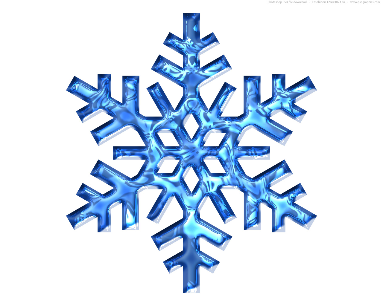 Full Size Jpg Preview  Blue Snowflake Icon