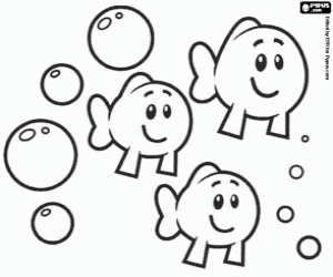 Juegos De Bubble Guppies Para Colorear Imprimir Y Pintar