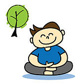 Mindfulness Clip Art   Gograph