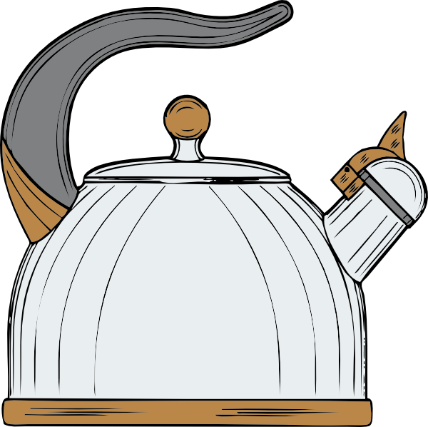 Teapot 4 Clip Art At Clker Com   Vector Clip Art Online Royalty Free
