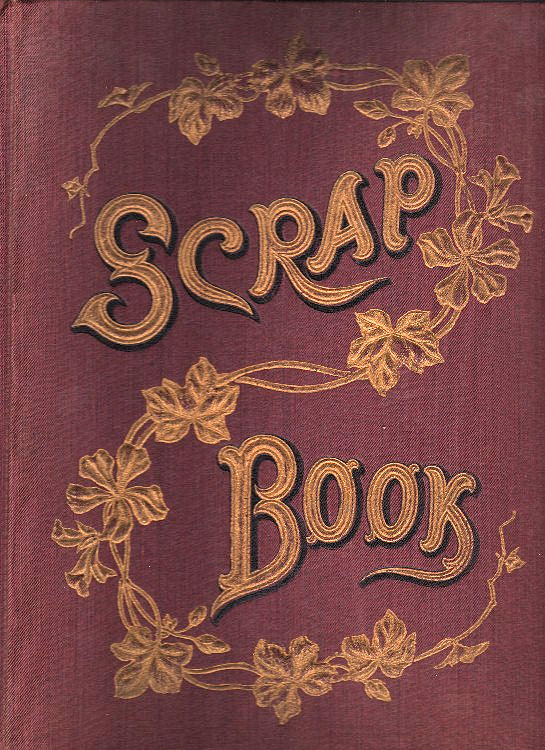 Victorian Clip Art   Scrap Book Cover   The Graphics Fairy