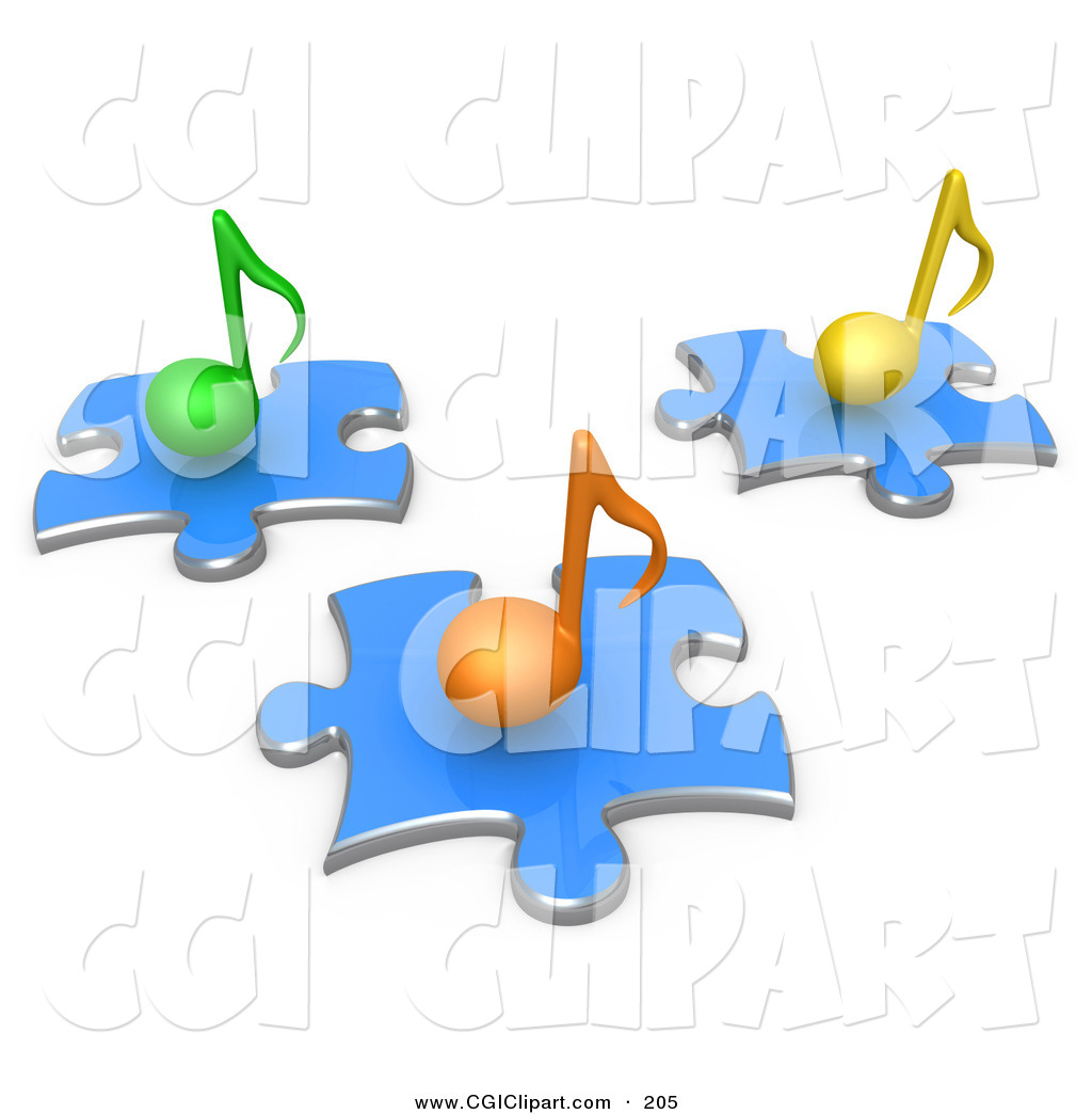 Blue Music Note Clipart Yellow Music Notes On Blue