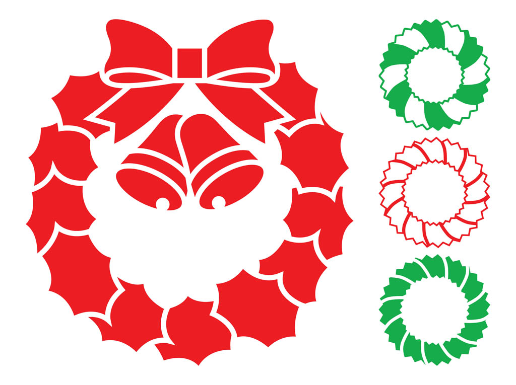 Christmas Wreaths Graphics
