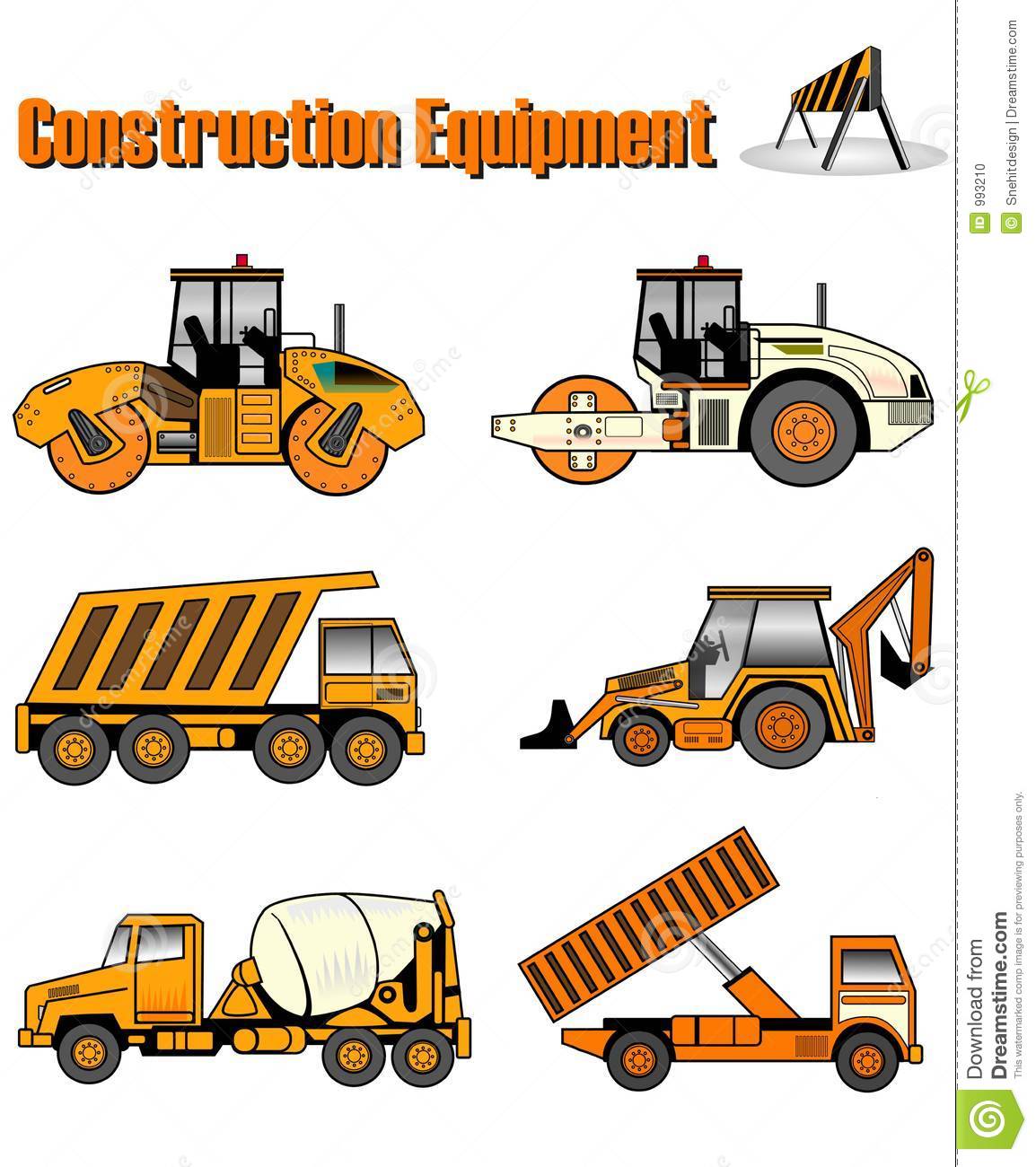 Construction Equipment Stock Photo   Image  993210