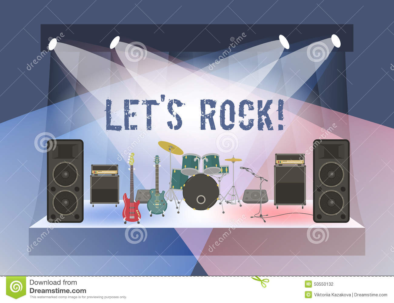     Equipment  Rock Concert Organization Conceptual Background  Rock