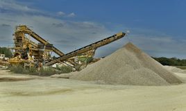 Gravel Extraction Tower Stock Photos   Images