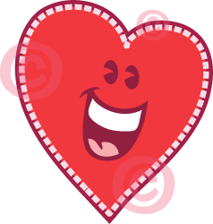 Happy Heart Valentine Heart Characters And Cartoon Clipart Are Very