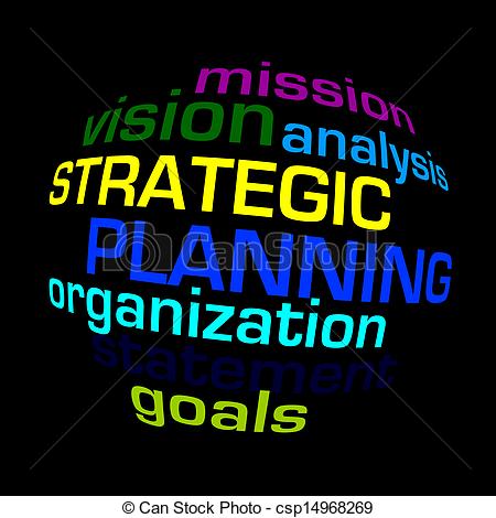 Illustration Of Strategic Planning Word Sphere   Strategic Planning