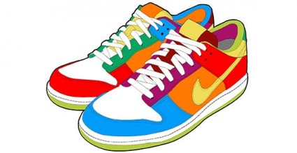 Nike Running Shoes Clipart   Clipart Panda   Free Clipart Images