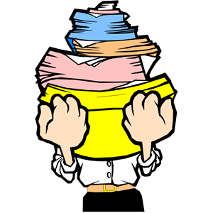 Paperwork Clipart Cliparts Of Paperwork Free Download  Wmf Eps Emf    