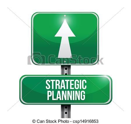 Strategic Planning Road Sign Illustration Design   Csp14916853