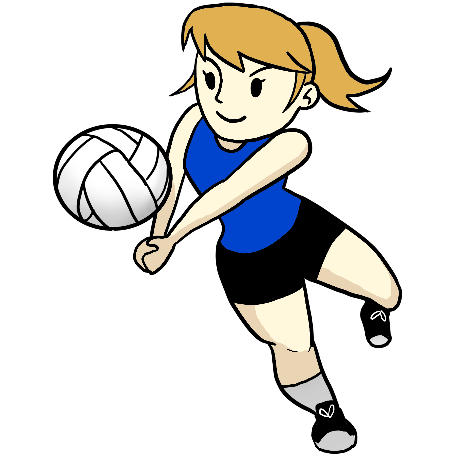 Volleyball Cartoon Pictures   Cliparts Co