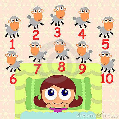 Child Counting Objects Clipart Counting Sheep