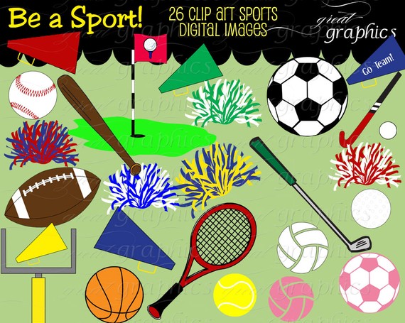 Clipart Sports Clip Art Digital Clip Art Digital Clipart Football