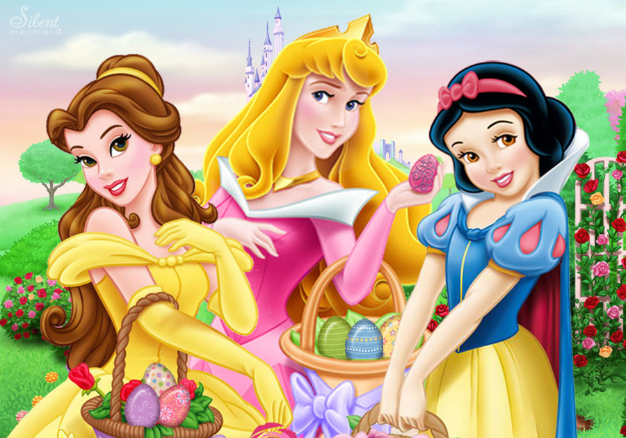 Disney Princesses   Happy Easter  By Silentmermaid21 On Deviantart