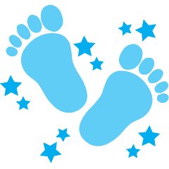 Free Clip Art Baby Feet Borders   Clipart Panda   Free Clipart Images