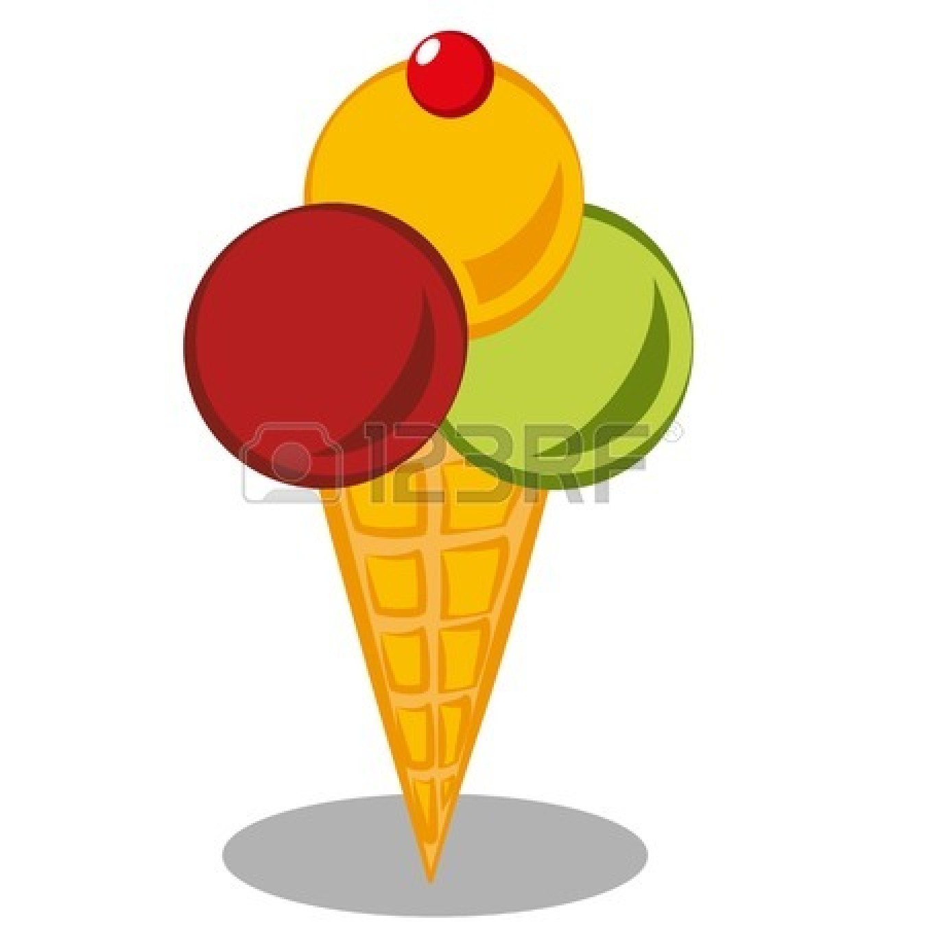 Ice Cream Cone With Sprinkles Clipart   Clipart Panda   Free Clipart