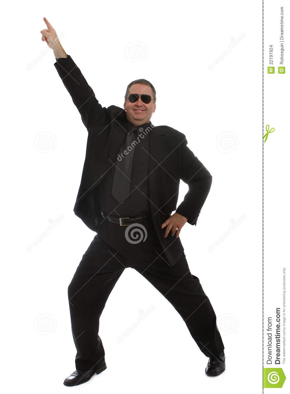 Man Dancing At The Club Stock Images   Image  22191924