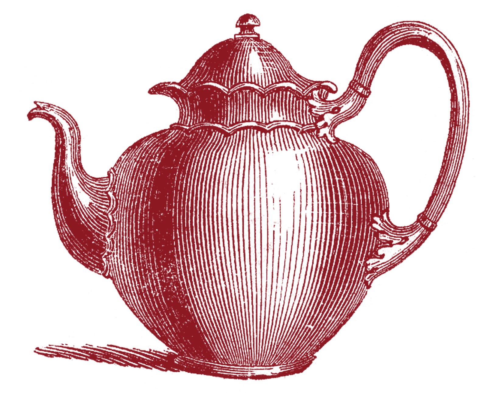 Royalty Free Images   Antique Teapots   The Graphics Fairy
