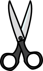 Scissors Clip Art At Clker Com   Vector Clip Art Online Royalty Free
