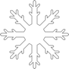 Snowflake Clip Art   Free Clip Art   Vector Art At Clker