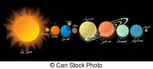 Solar System Vector Clipart Illustrations  3552 Solar System Clip Art