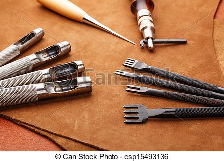 Stock Photo   Leather Craft Hand Tool   Stock Image Images Royalty