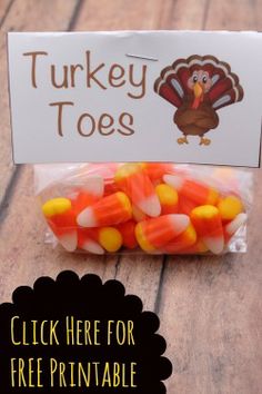 Turkey Toes Craft Including Free Printable More