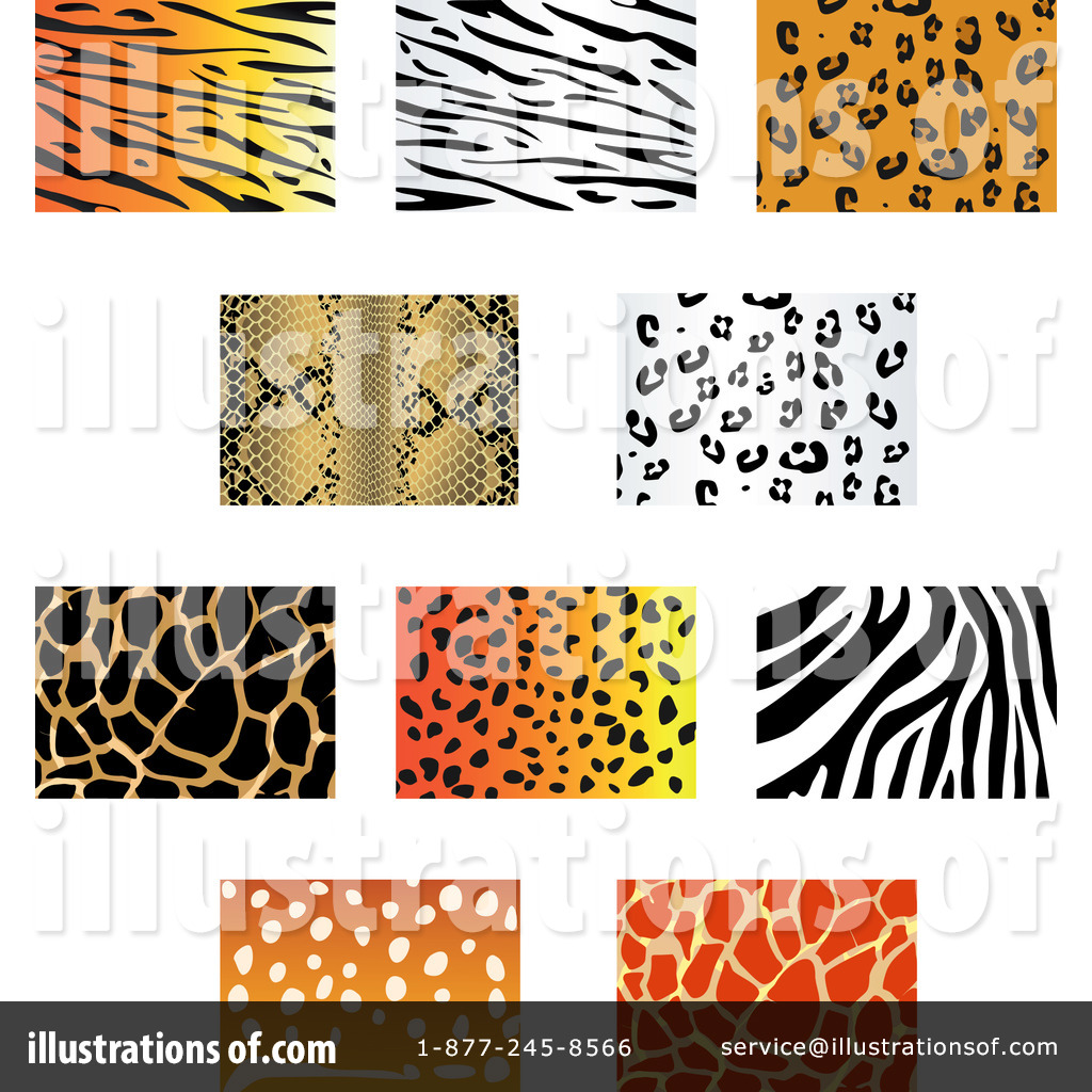 Animal Prints Clipart  1064961 By Seamartini Graphics   Royalty Free
