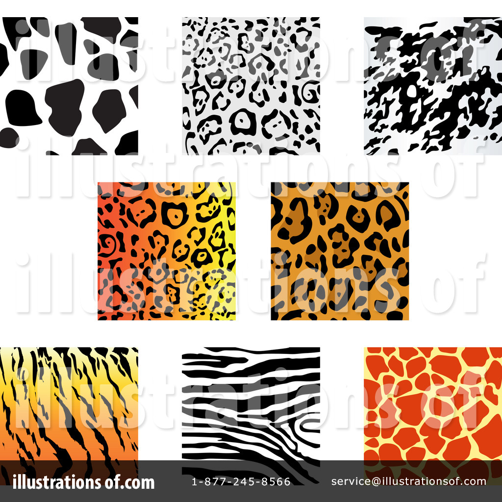 Animal Prints Clipart  1064963 By Seamartini Graphics   Royalty Free