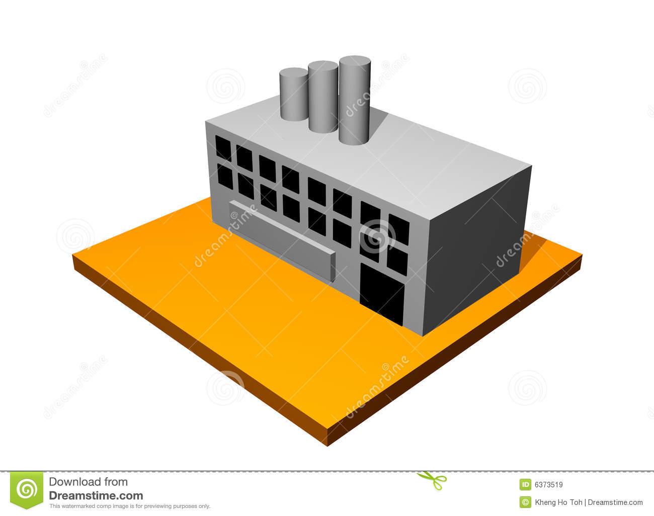 Factory Industrial Building Royalty Free Stock Images   Image  6373519