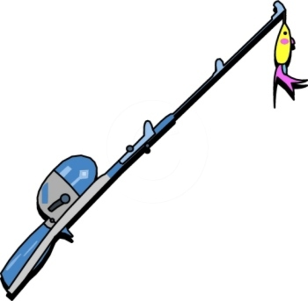 Fishing Rod And Reel Clip Art