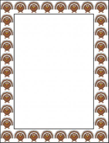 Free Thanksgiving Borders And Frames 3   Free Clipart