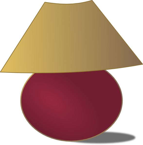 Lamp Clip Art At Clker Com   Vector Clip Art Online Royalty Free