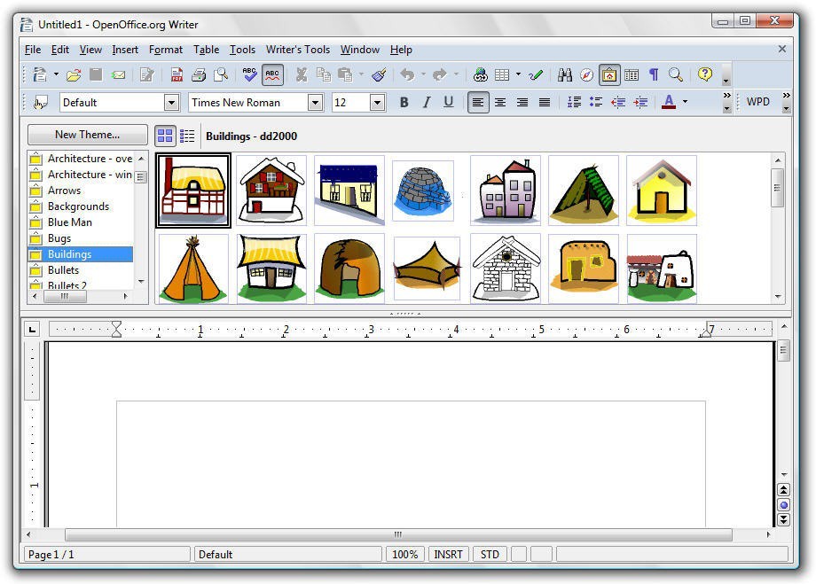Oxygenoffice Pro 2 3   Openoffice With Clipart   Templates